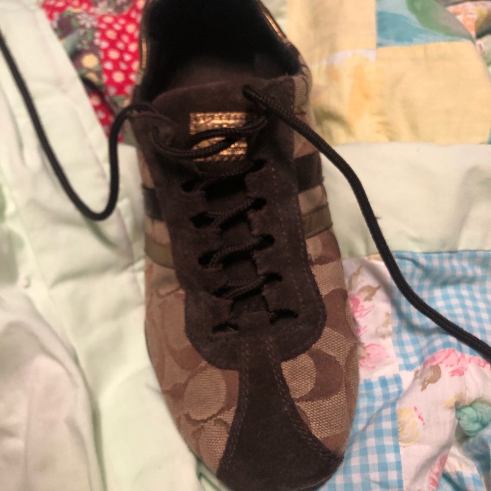 EUC Coach tennis shoes